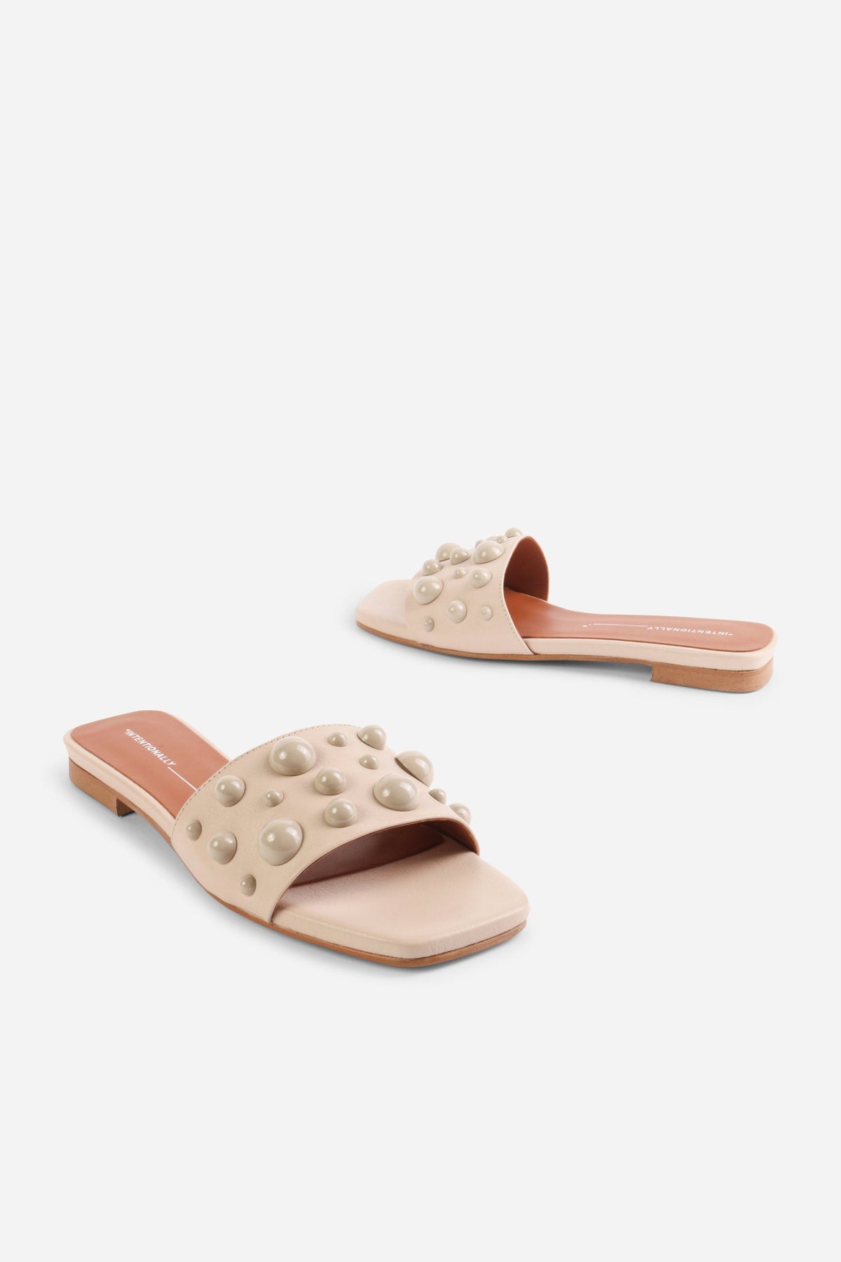 Intentionally Blank - Cocktail Leather Slide -
