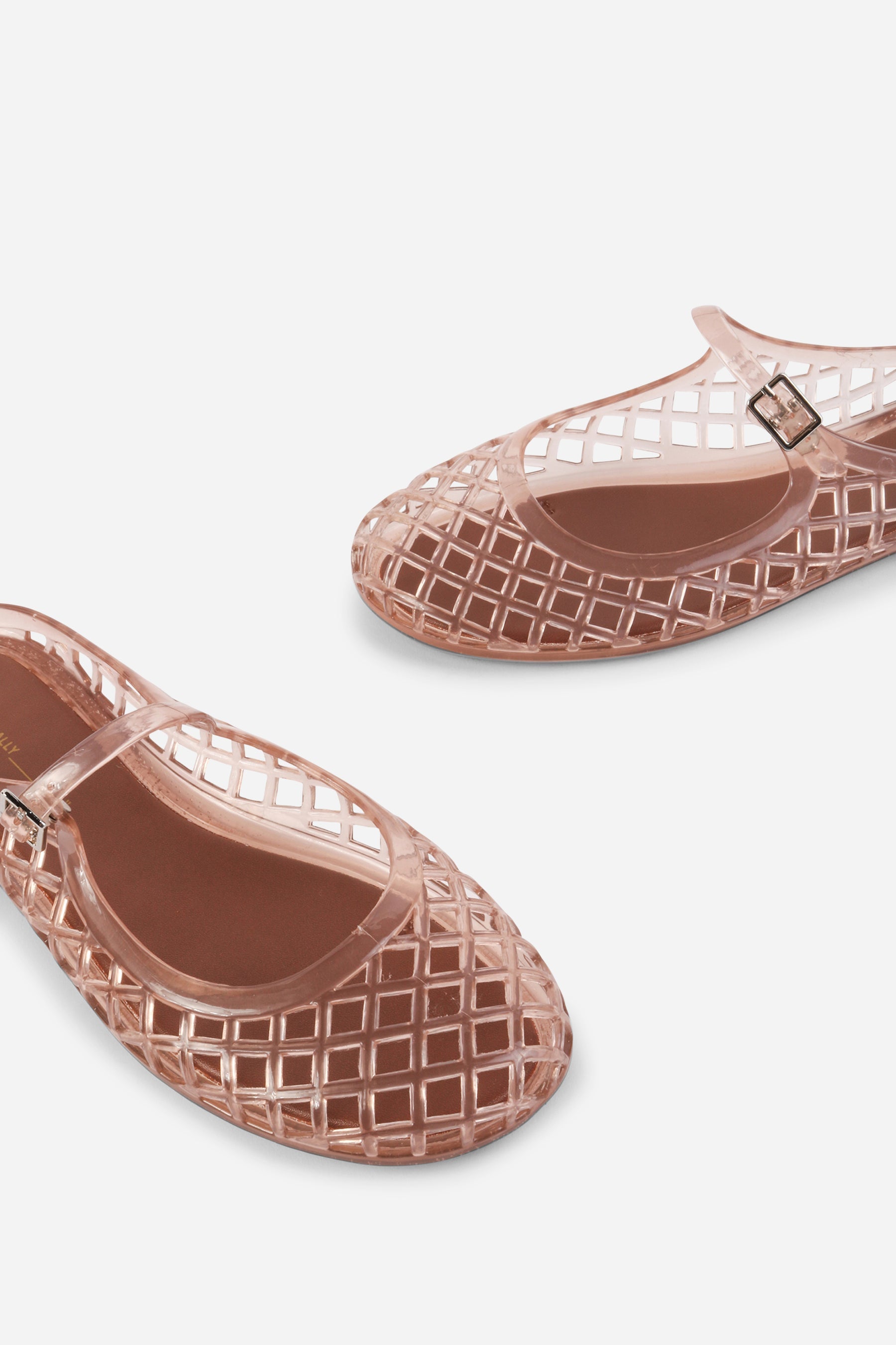 Intentionally Blank - Cora Jelly Mule - Rosewater -