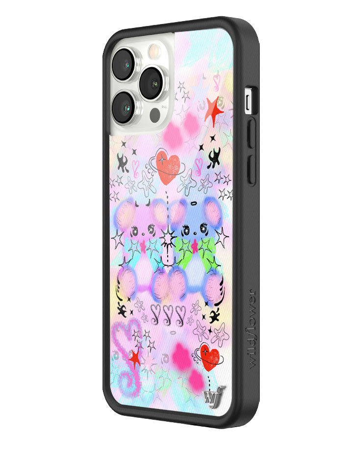 Wildflower Cotton Candy Teddies iPhone 13 Pro Max Case