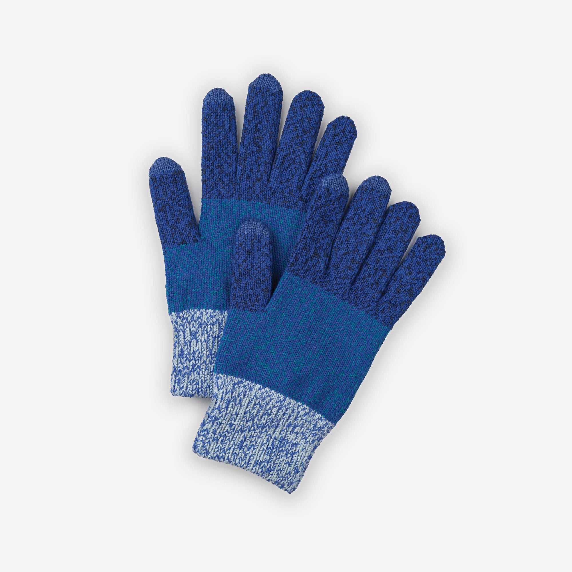 Verloop - Trio Colorblock Knit Touchscreen Gloves -