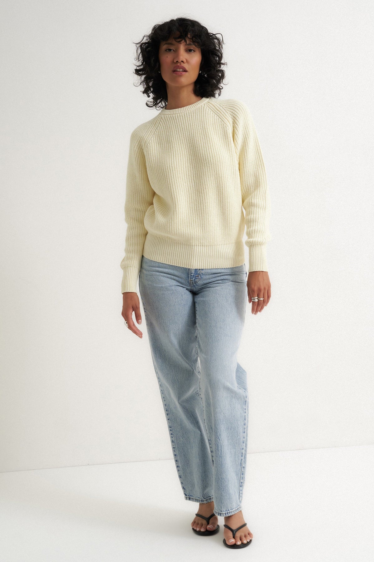 Callahan Knitwear - The Crew - Creme -