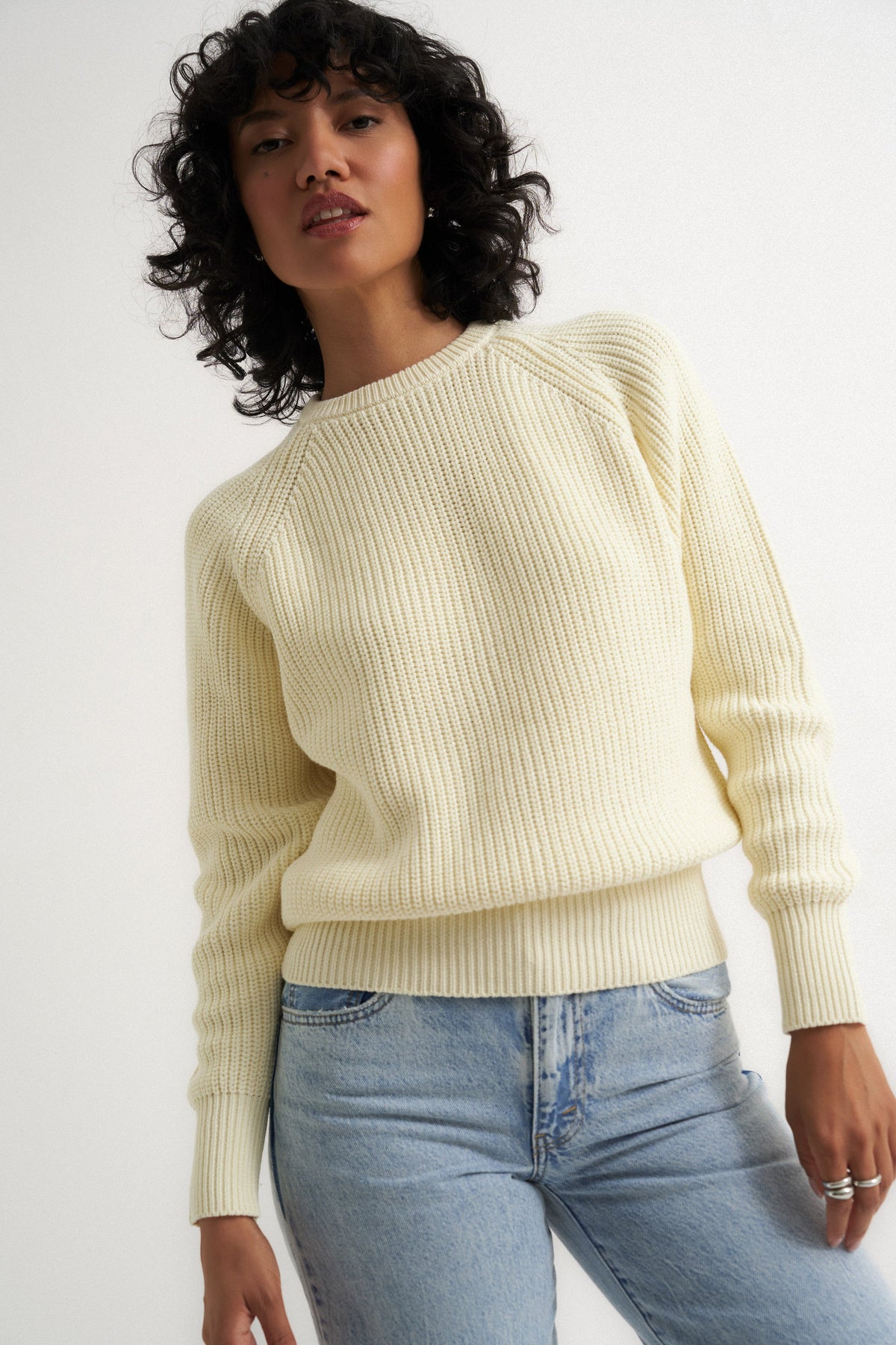 Callahan Knitwear - The Crew - Creme -