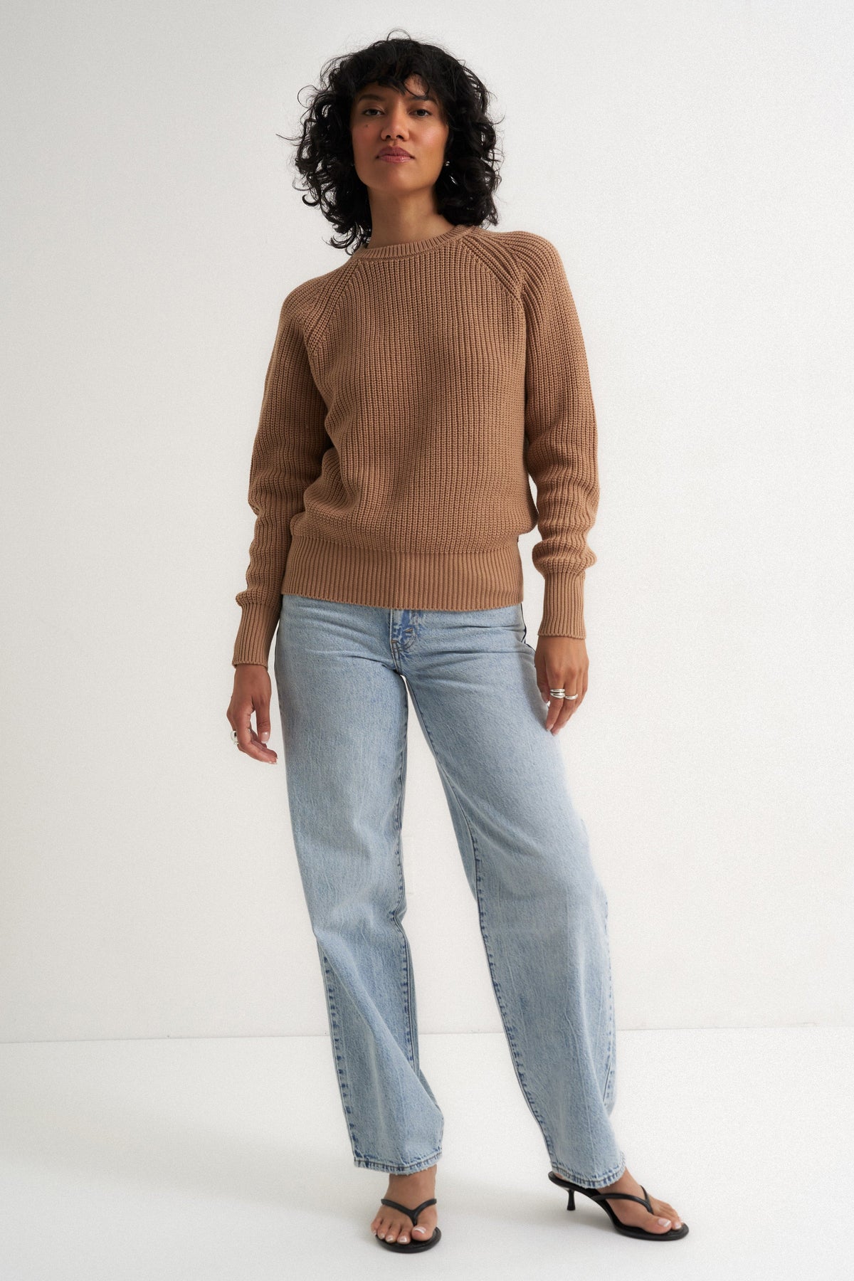 Callahan Knitwear - The Crew - Camel -