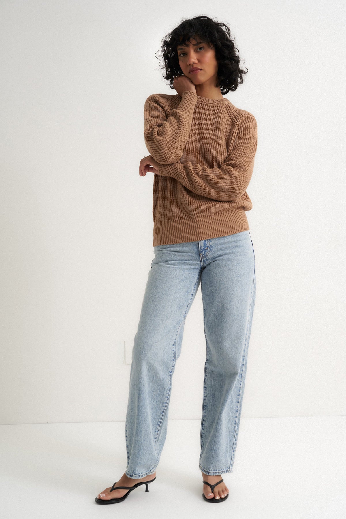 Callahan Knitwear - The Crew - Camel -