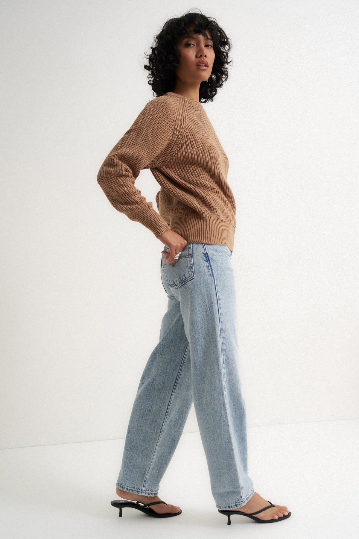 Callahan Knitwear - The Crew - Camel -