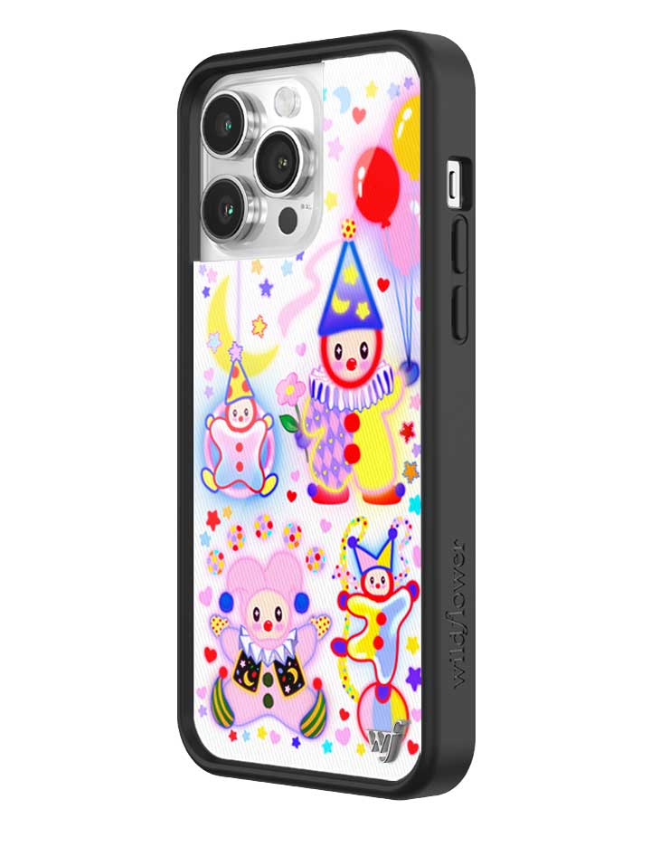 Wildflower iPhone case 14 Pro Max Clown Around Red Cute