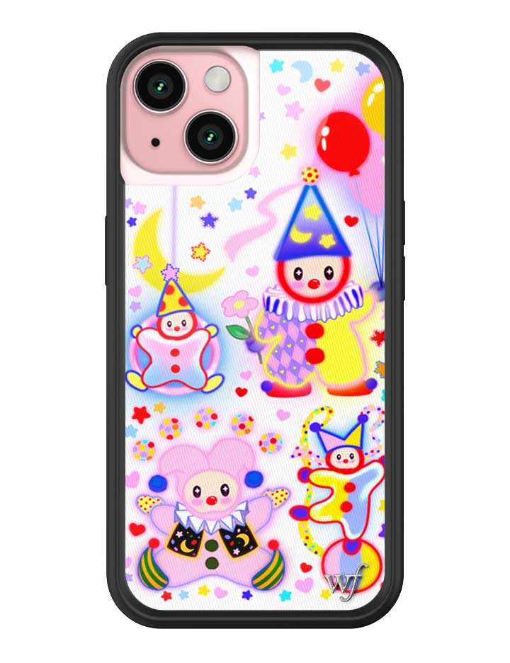 Wildflower iPhone case 15 Clown Around Red Cute