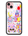 Wildflower iPhone case 15 Plus Clown Around Red Cute