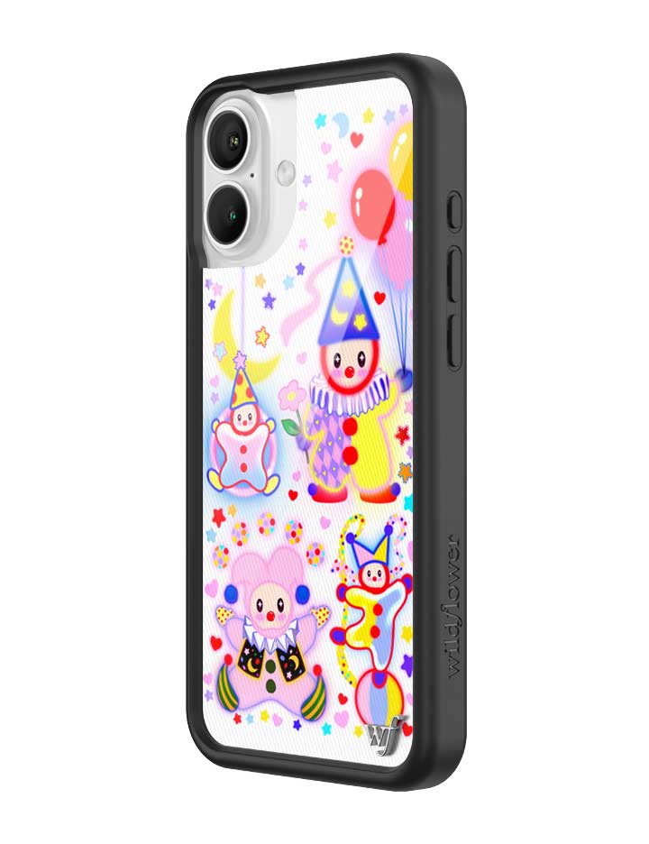 Wildflower iPhone case 16 Plus Clown Around Red Cute