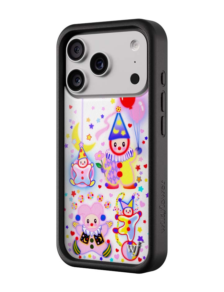 Wildflower iPhone case 17 Pro Clown Around Red Cute