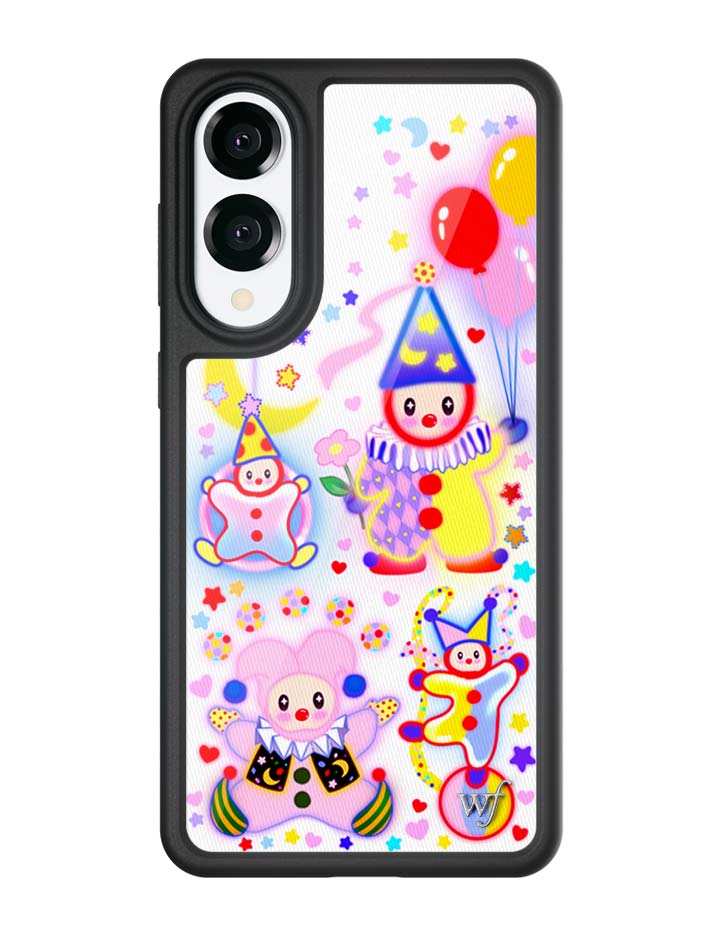 Wildflower Galaxy S25 case Edge Clown Around Red Cute