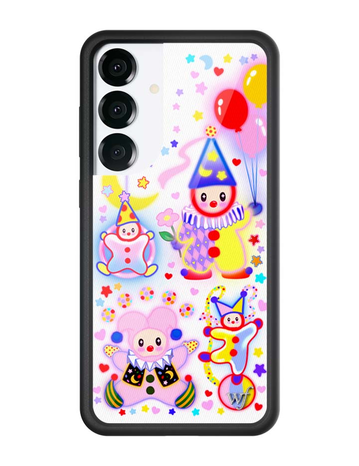 Wildflower Galaxy S25 case Plus Clown Around Red Cute