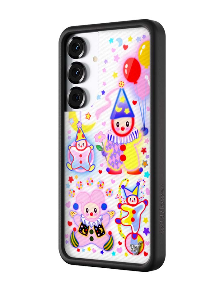 Wildflower Galaxy S25 case Plus Clown Around Red Cute