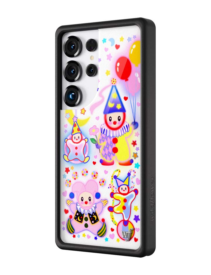 Wildflower Galaxy S25 case Ultra Clown Around Red Cute