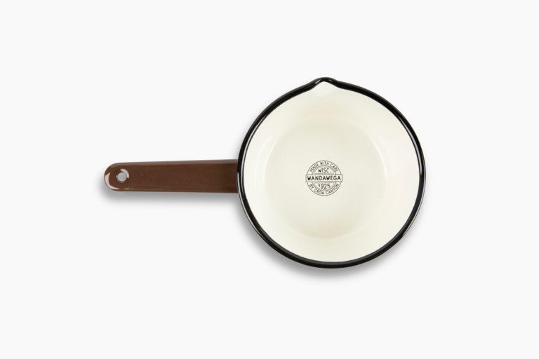 Crow Canyon Home - Camp Wandawega x CCH Sauce Pot - Brown &amp; Cream -