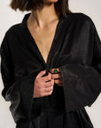 Be Idle - The Long Robe - Black -