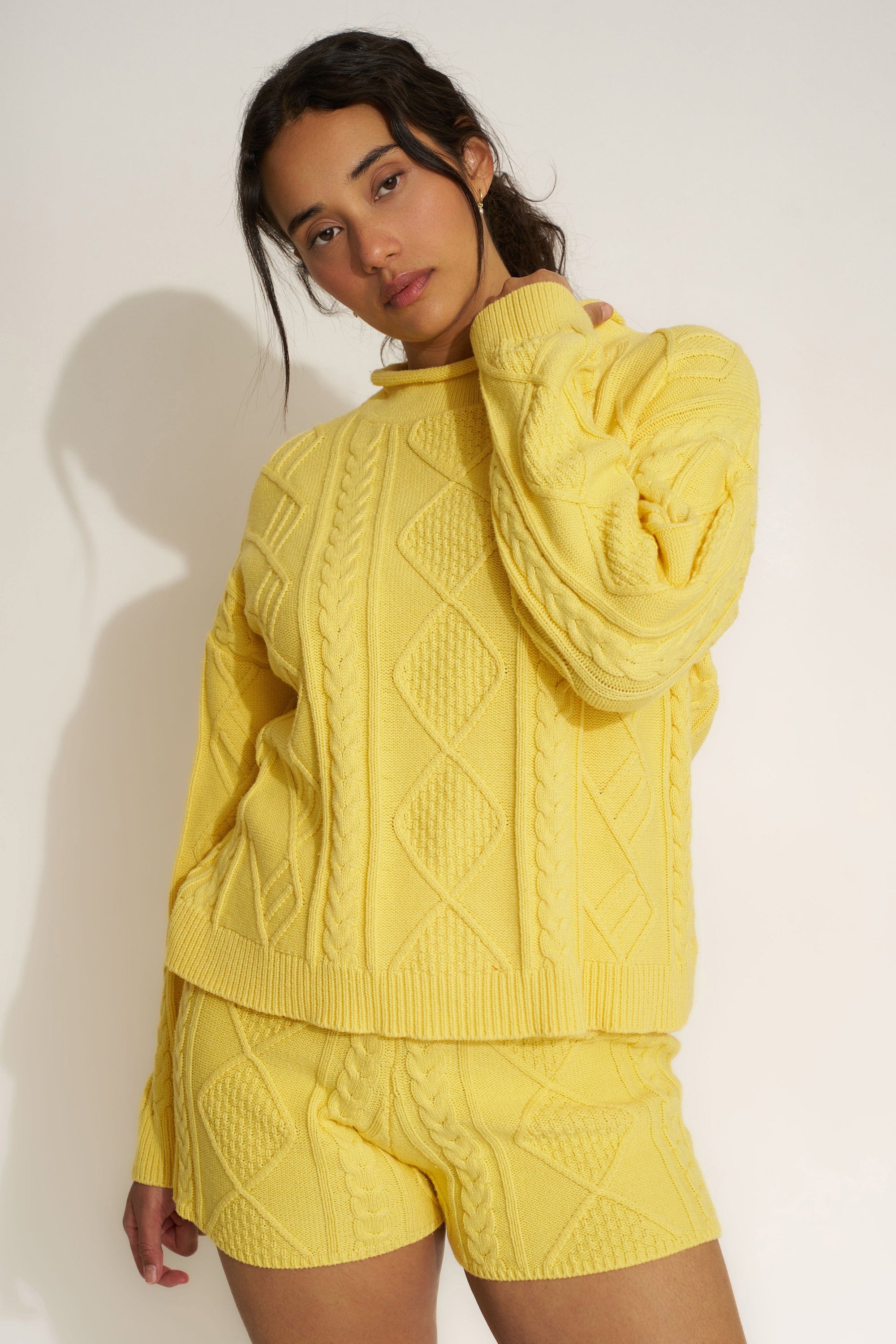 Callahan Knitwear - Iris Short - Butter -