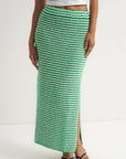 Callahan Knitwear - Teddy Maxi Skirt - Kelly Green -