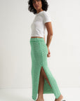 Callahan Knitwear - Teddy Maxi Skirt - Kelly Green -