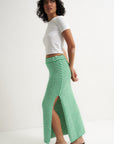 Callahan Knitwear - Teddy Maxi Skirt - Kelly Green -