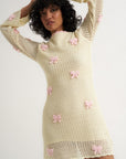 Callahan Knitwear - Bow Mini Dress -