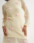 Callahan Knitwear - Bow Mini Dress -
