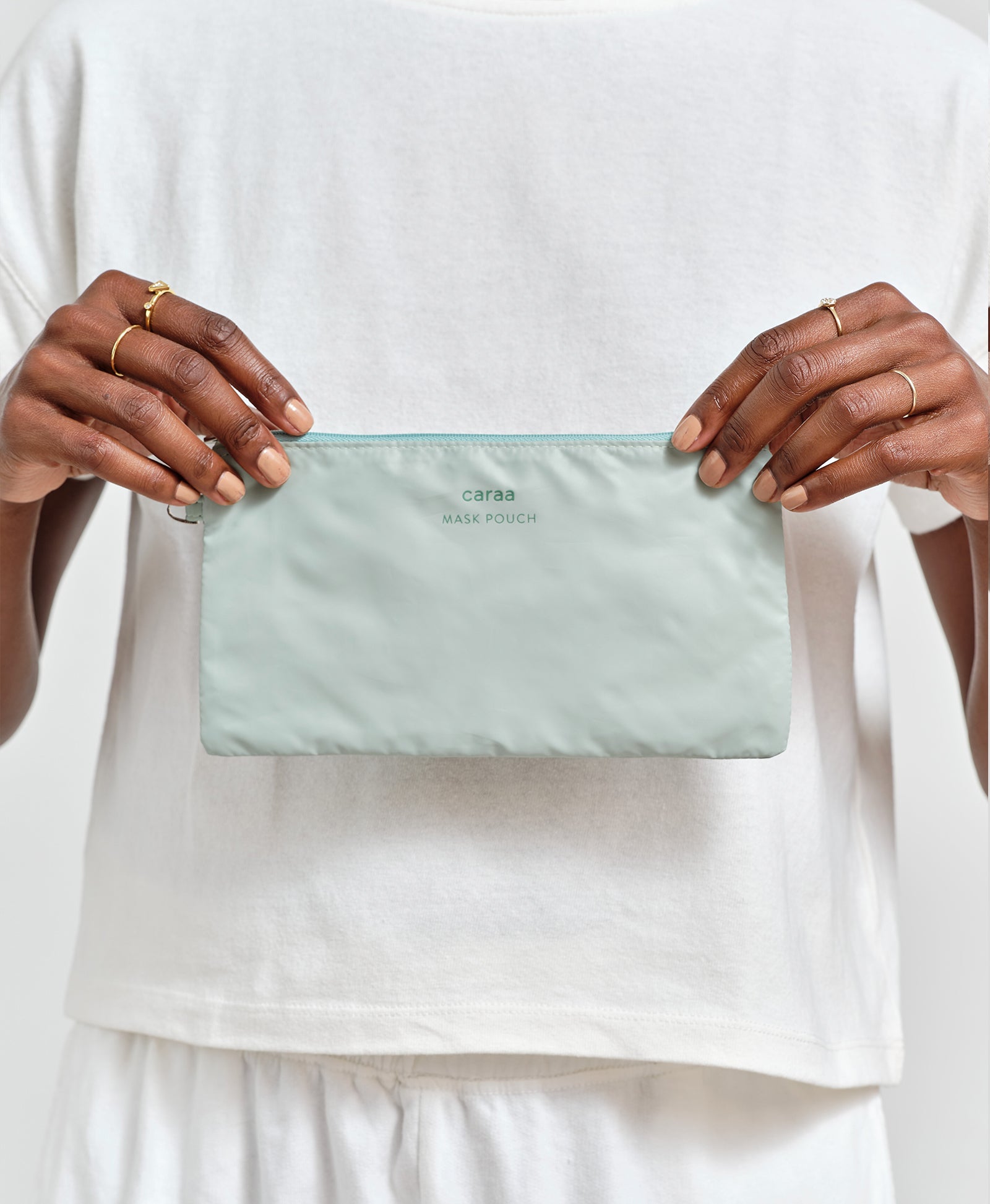 Caraa - Mask Pouch - Sage -