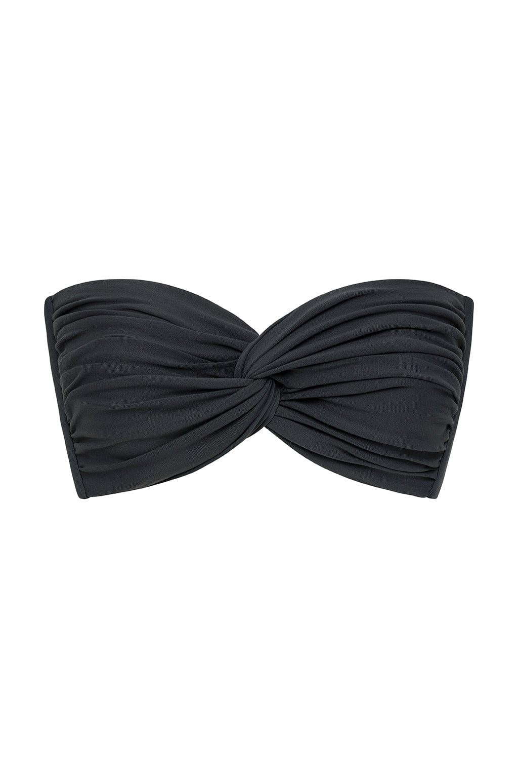 Montce - Charcoal Turban Bikini Top -