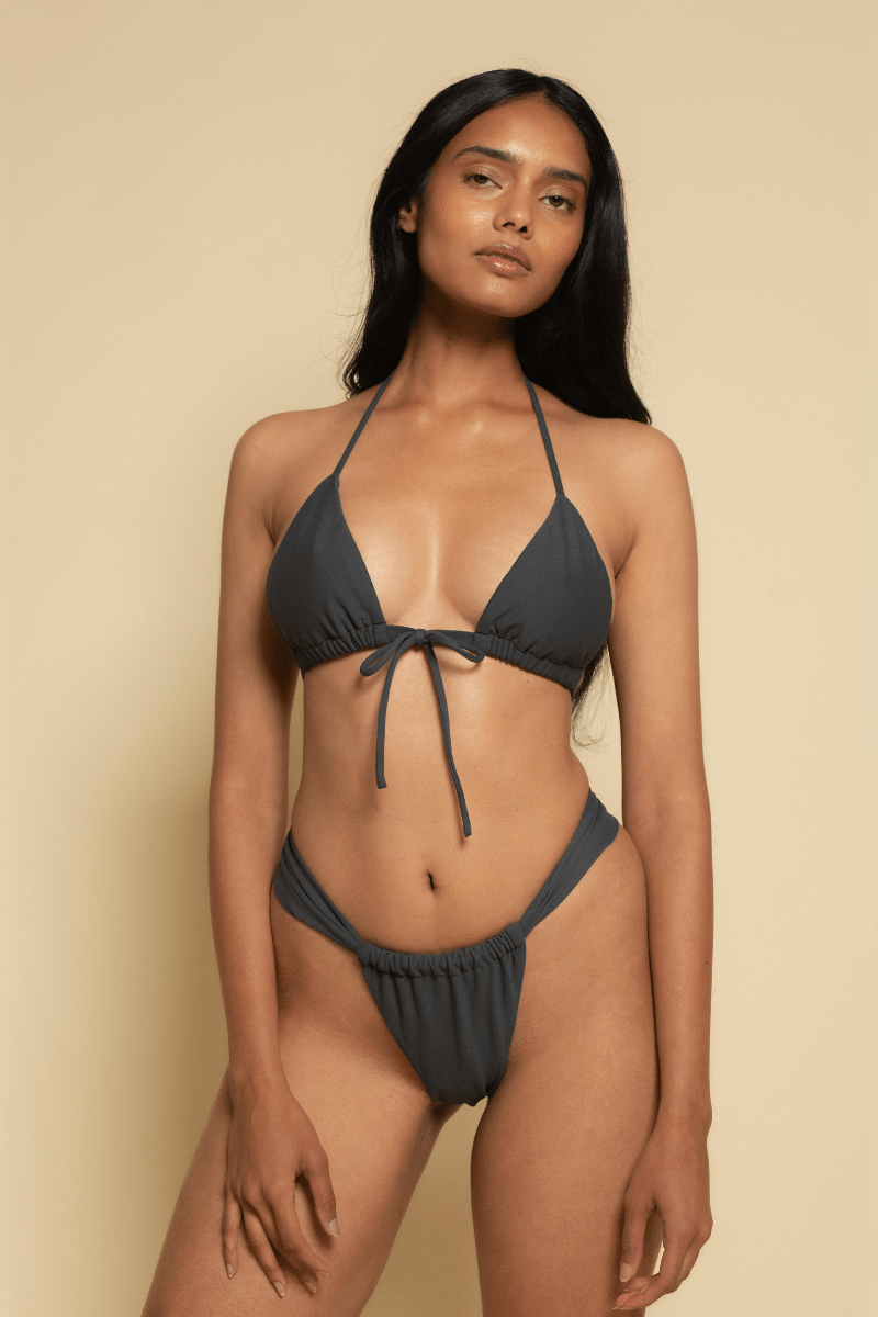 Montce - Charcoal Emma Bikini Top -