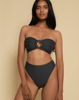 Montce - Charcoal Paula Bikini Bottom -