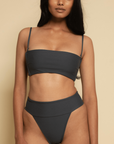 Montce - Charcoal Summer Variation Bikini Top -