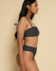 Montce - Charcoal Summer Variation Bikini Top -