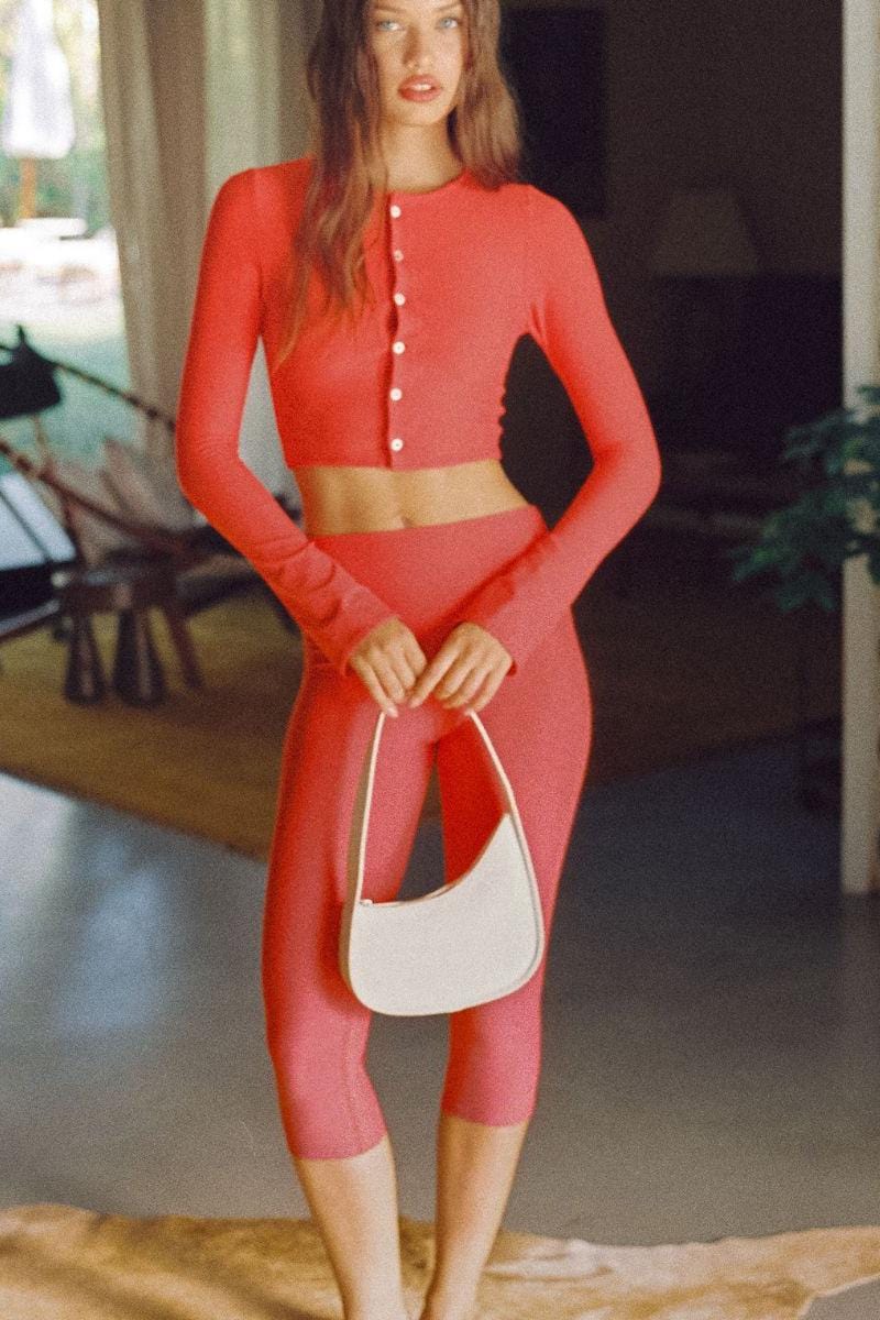 Montce - Cherry Zoe Capri Legging -