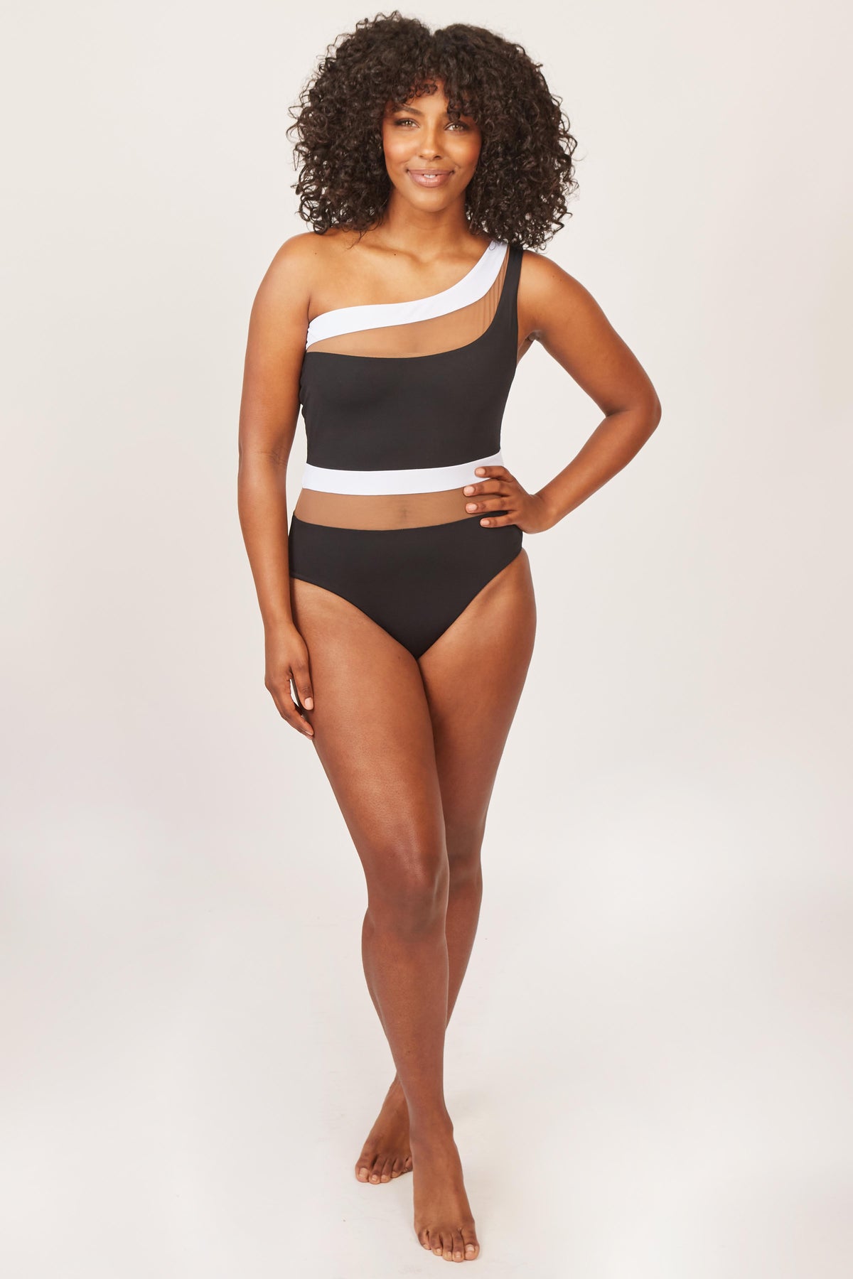 Nomads Swimwear - Coast One Piece - Black -