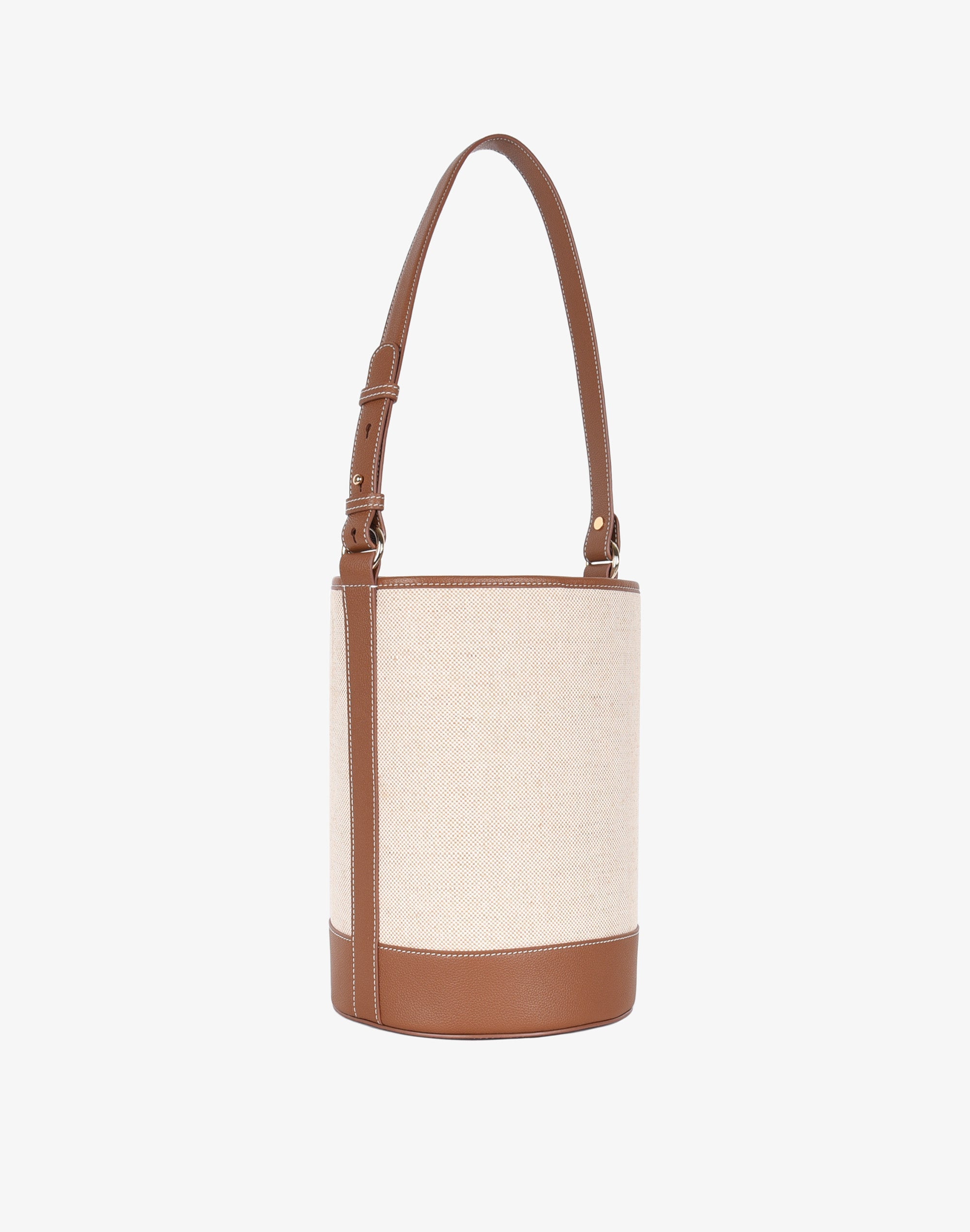 Canvas Convertible Bucket Bag