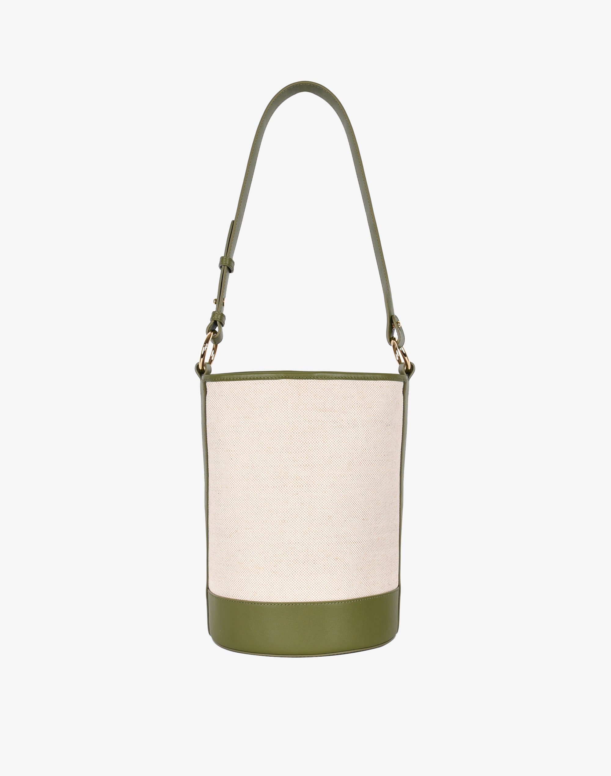 Canvas Convertible Bucket Bag