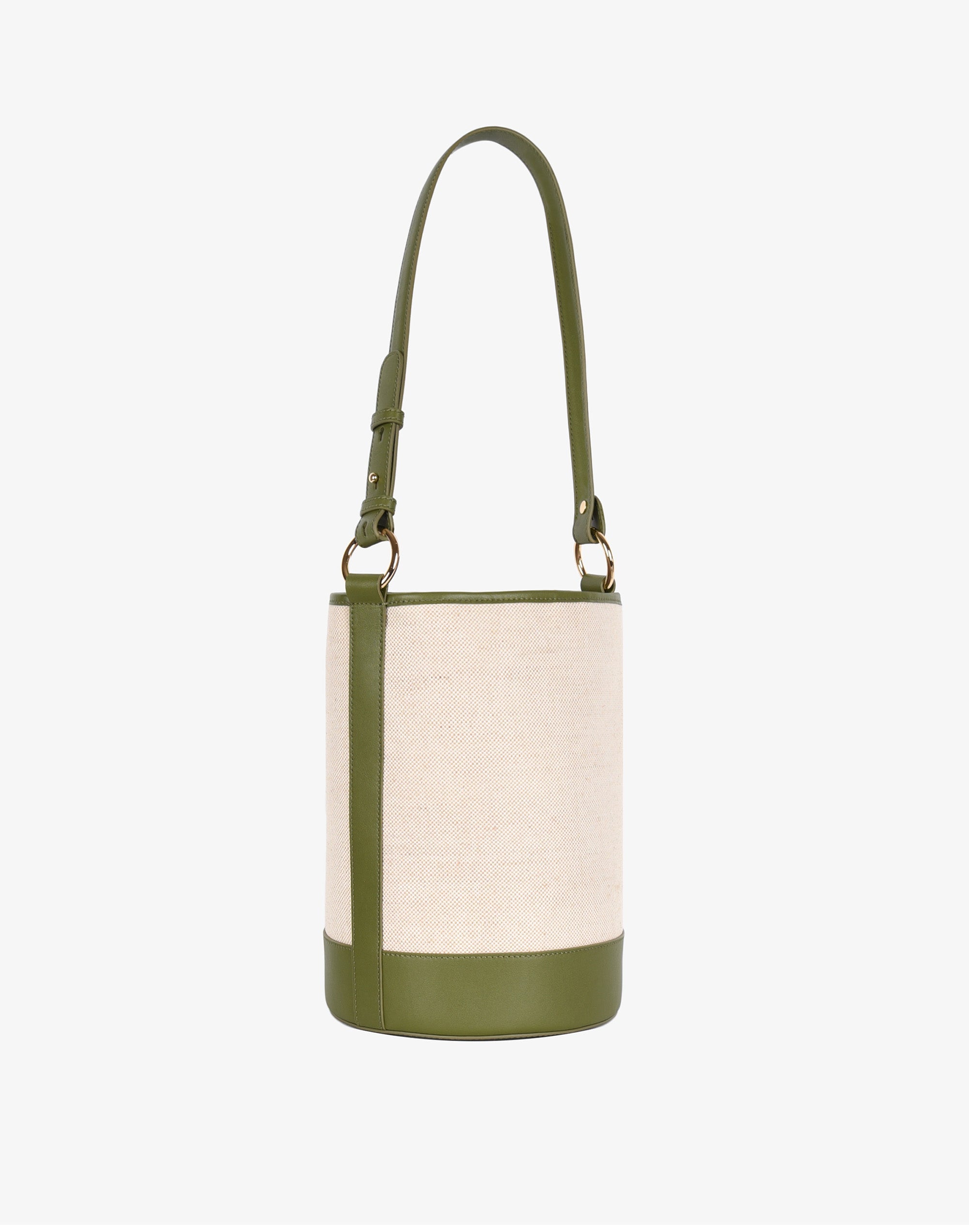 Canvas Convertible Bucket Bag