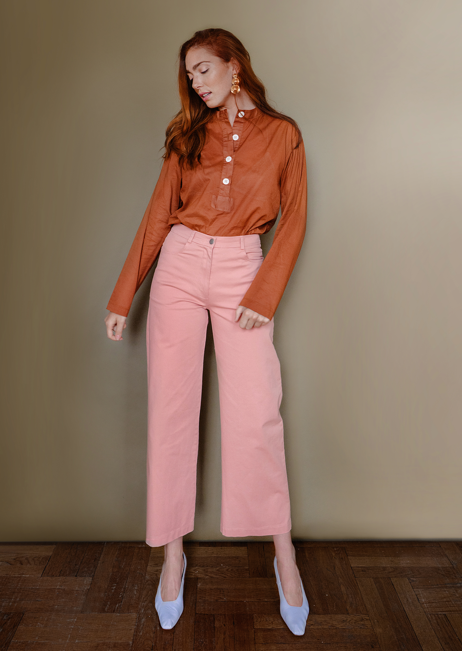 Toni Pants in Rose Pink | LOUP