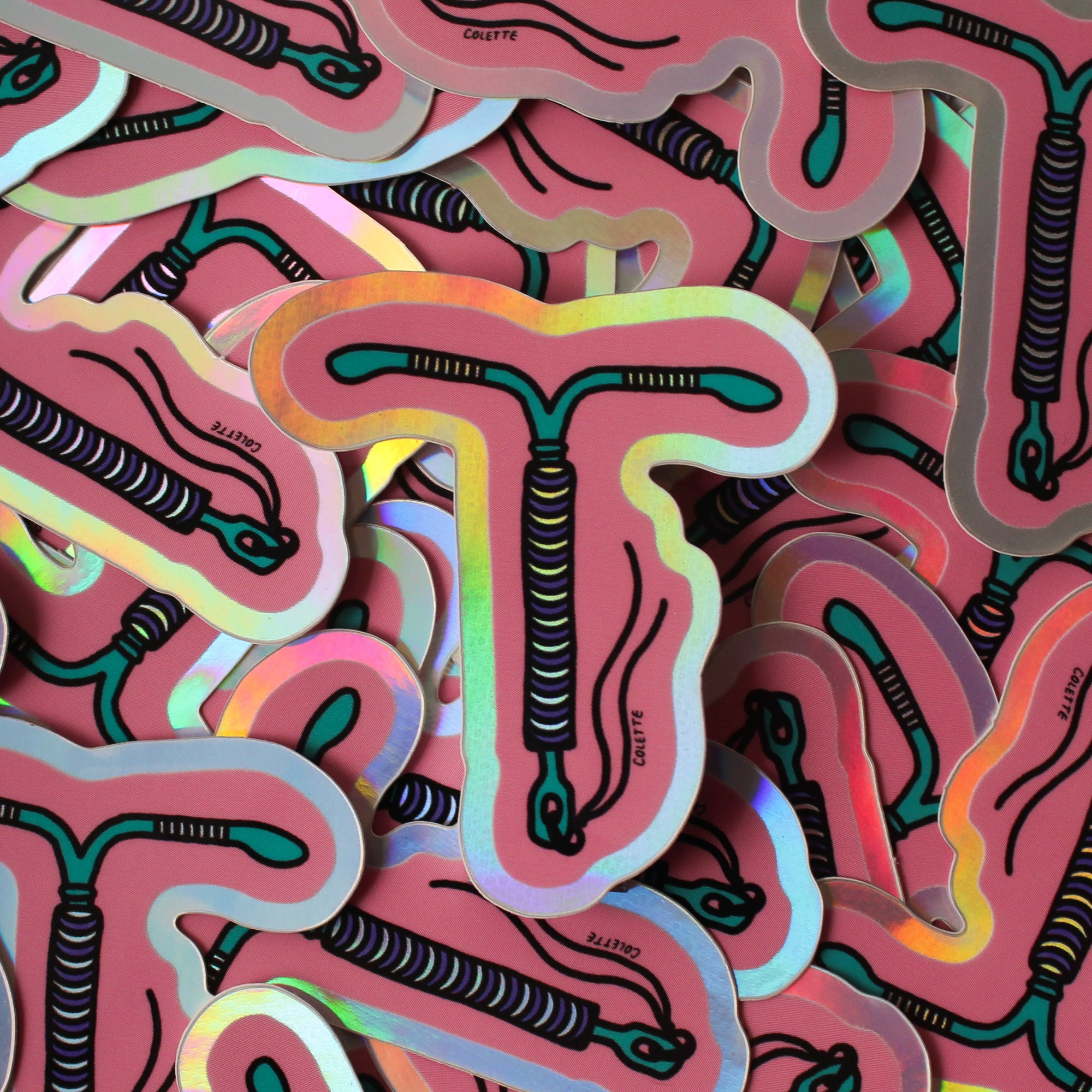 Artist Colette - IUD Sticker -