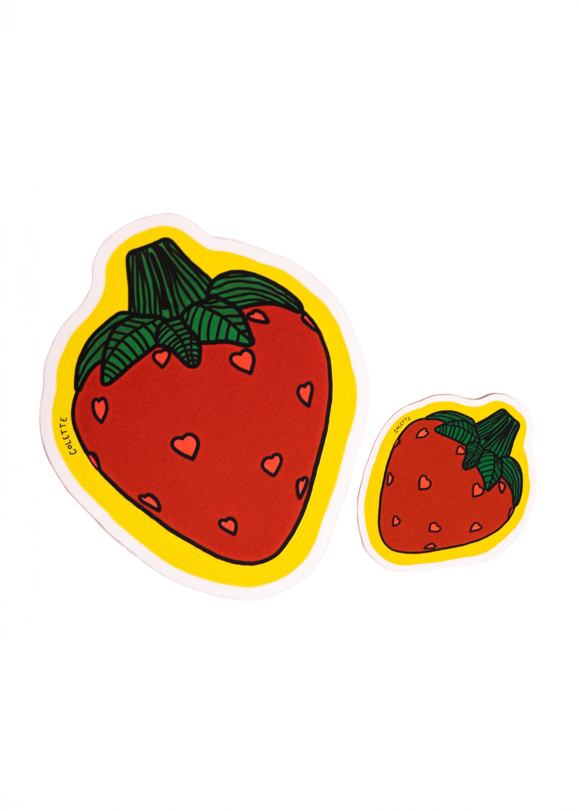 Artist Colette - Strawberry Luv Sticker -