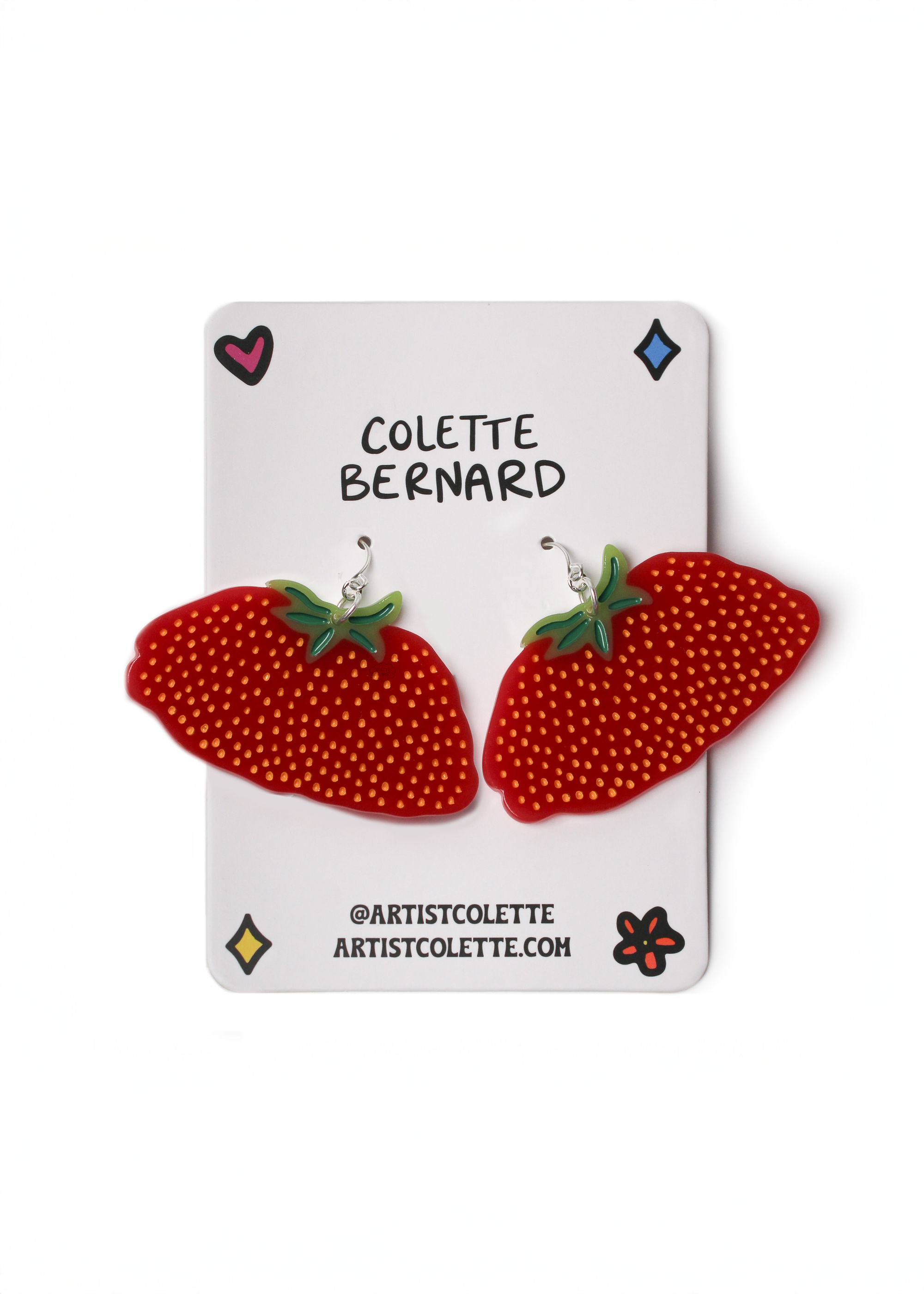 Artist Colette - Mega Berry Earrings -
