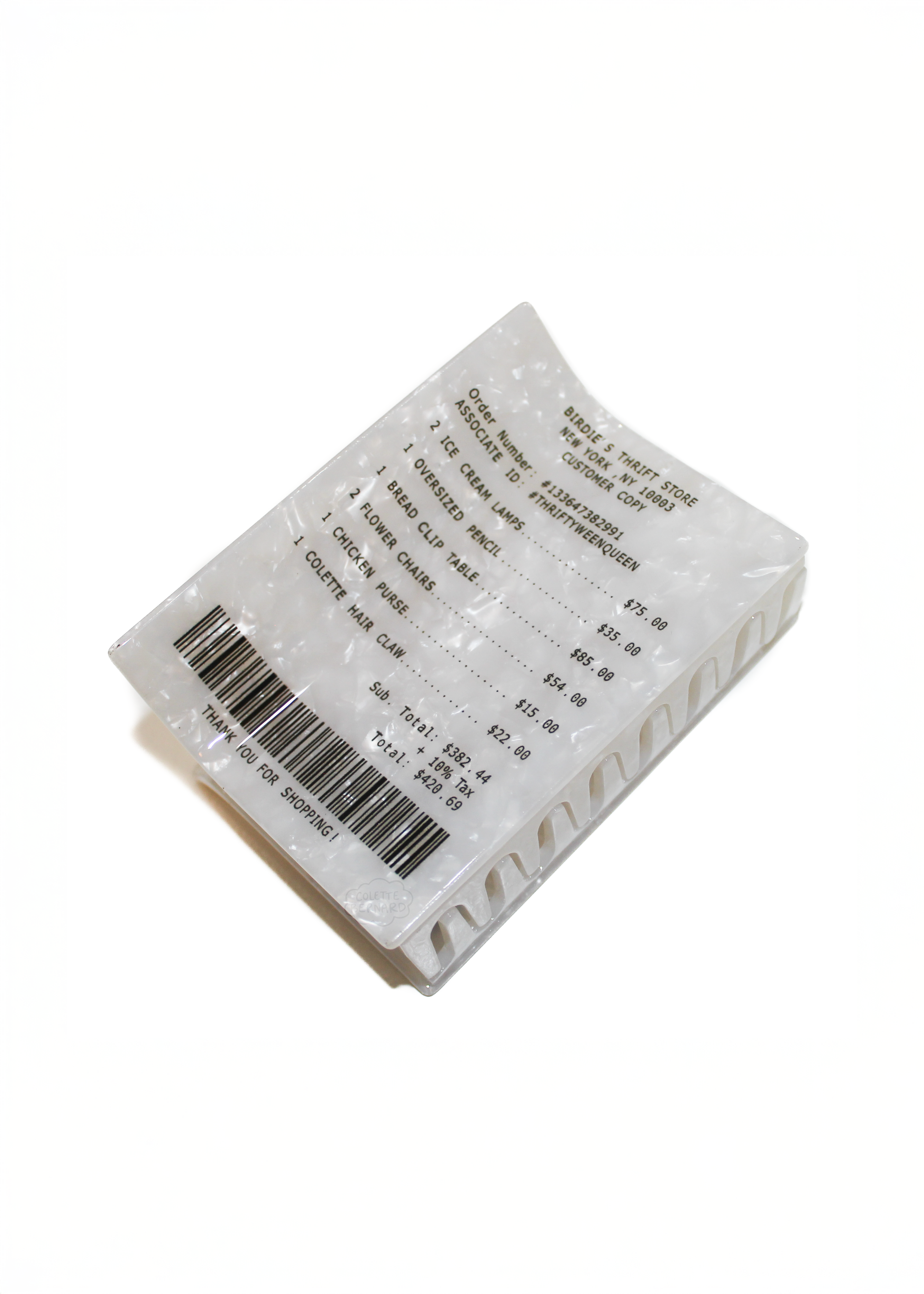 Artist Colette - Receipt Claw -