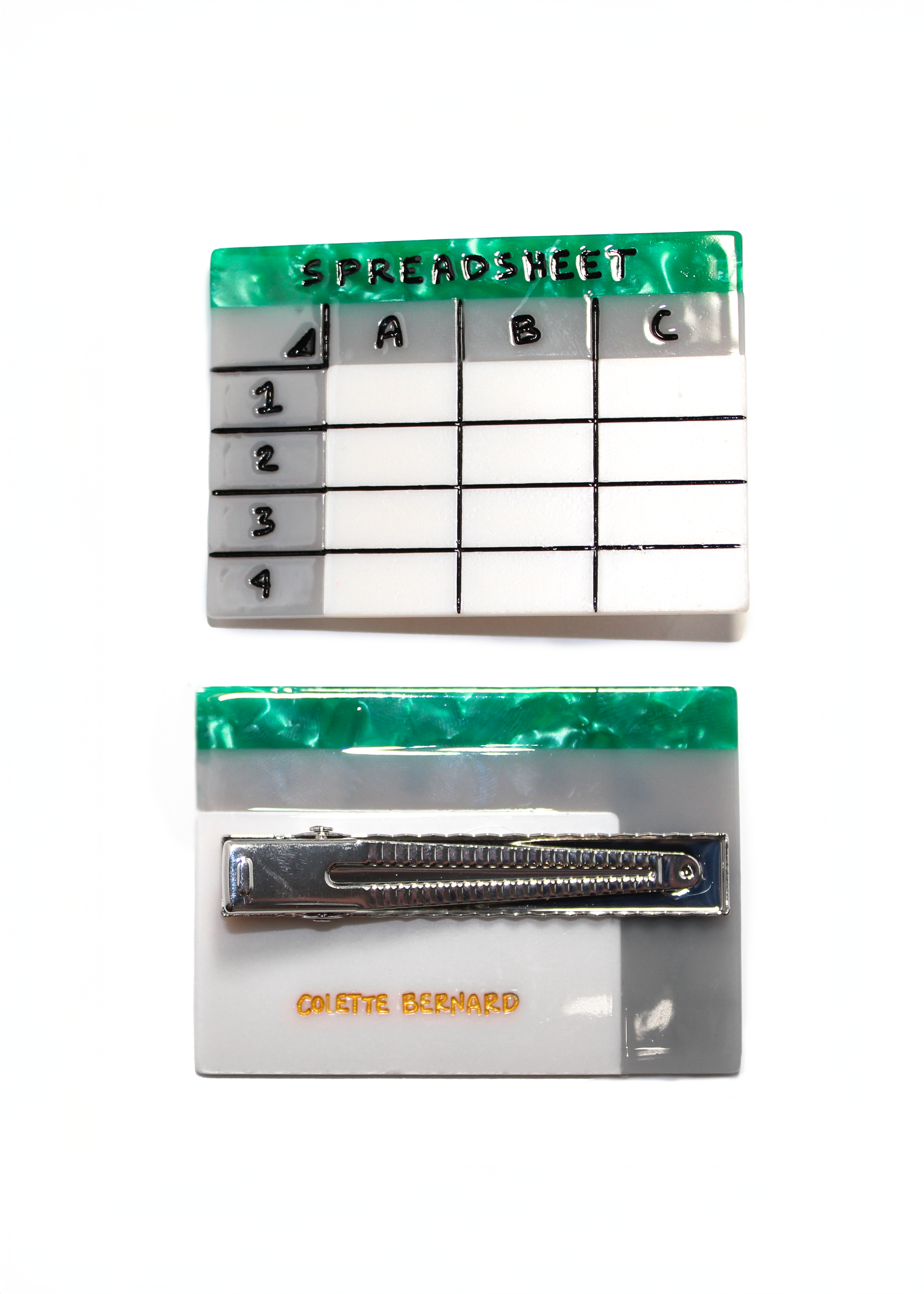 Artist Colette - Spreadsheet Clip -
