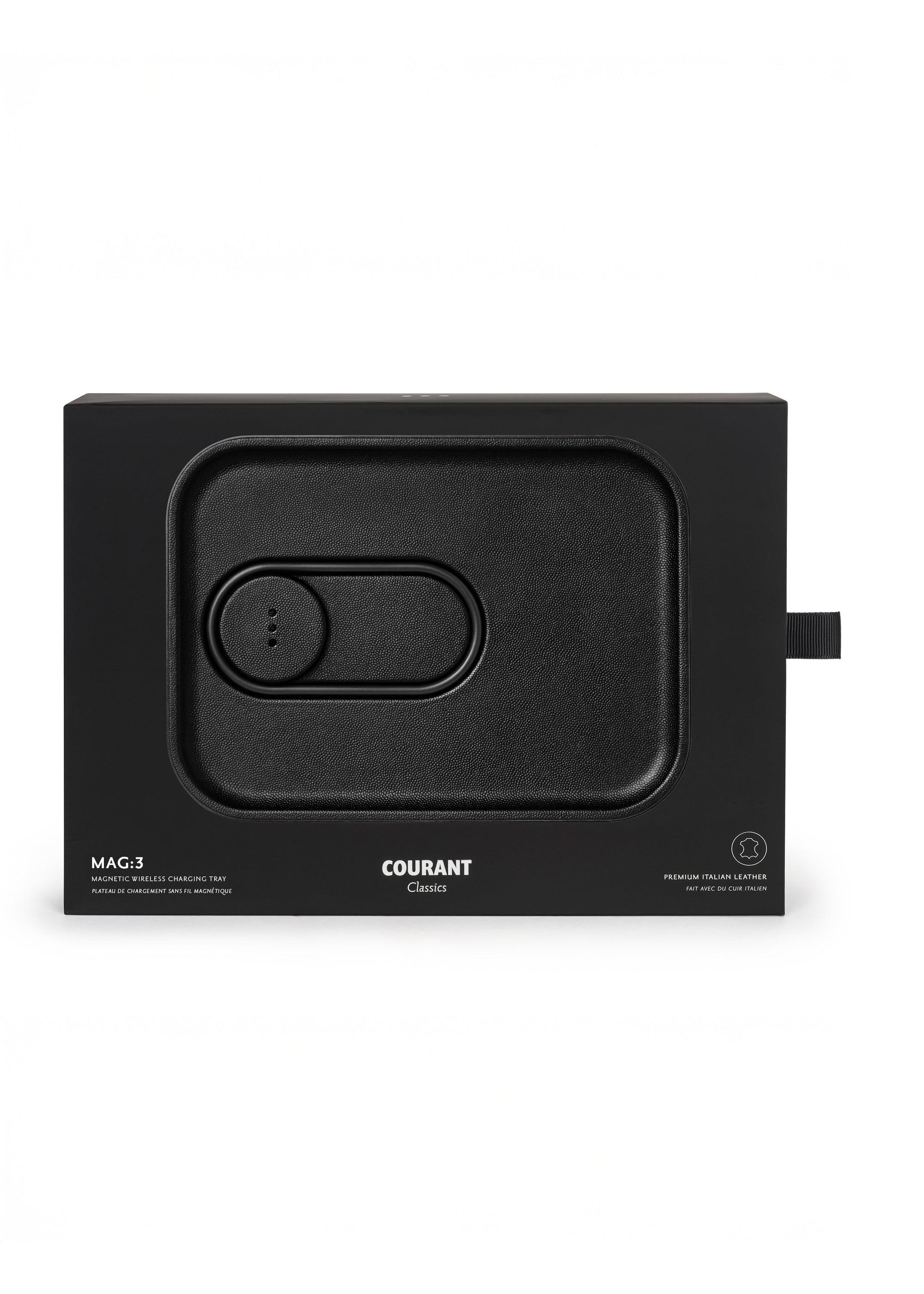 Courant - Mag 3 Classic Charging Tray - Black -
