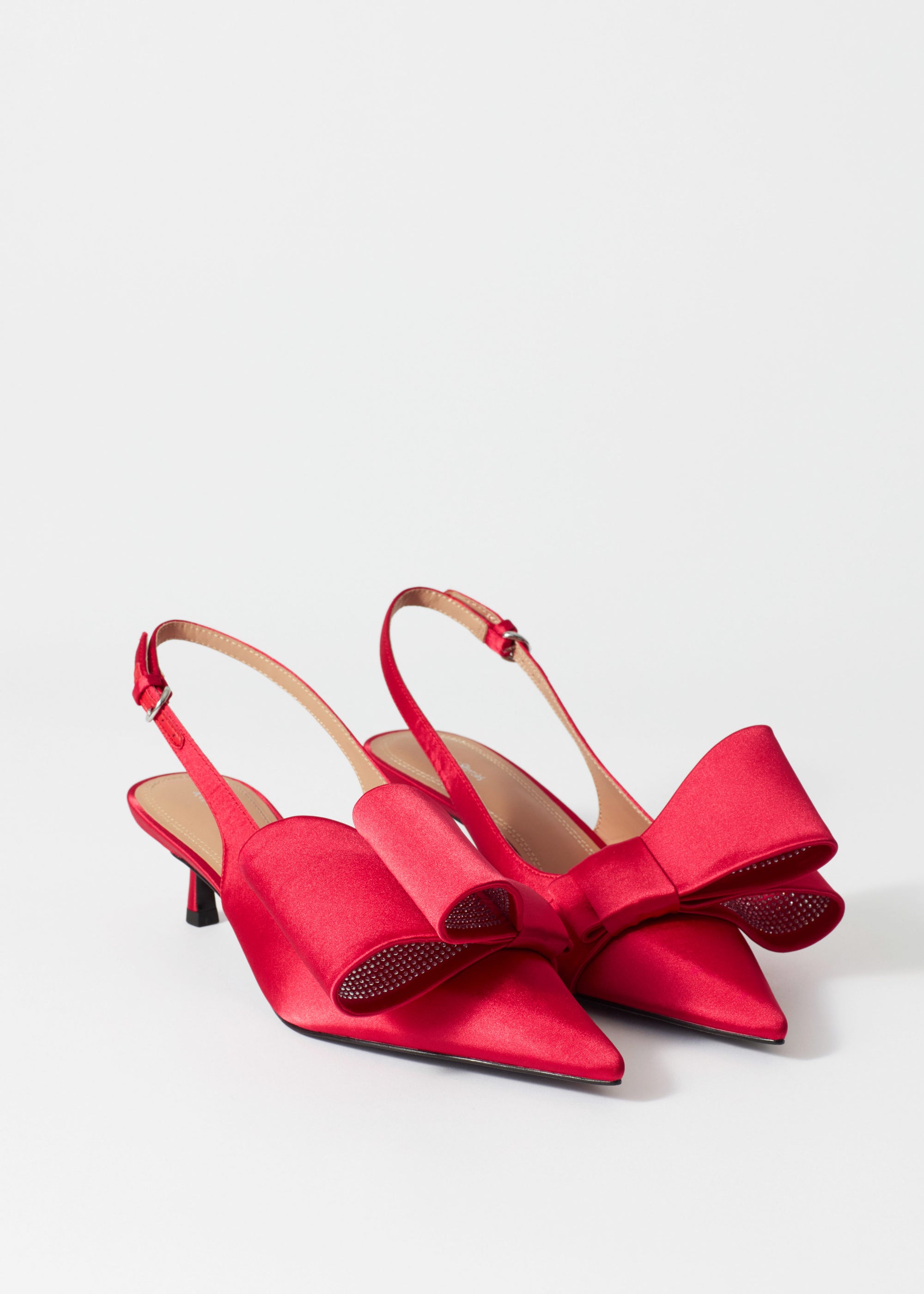 & Other Stories - Cristel Kitten Heel - Red -