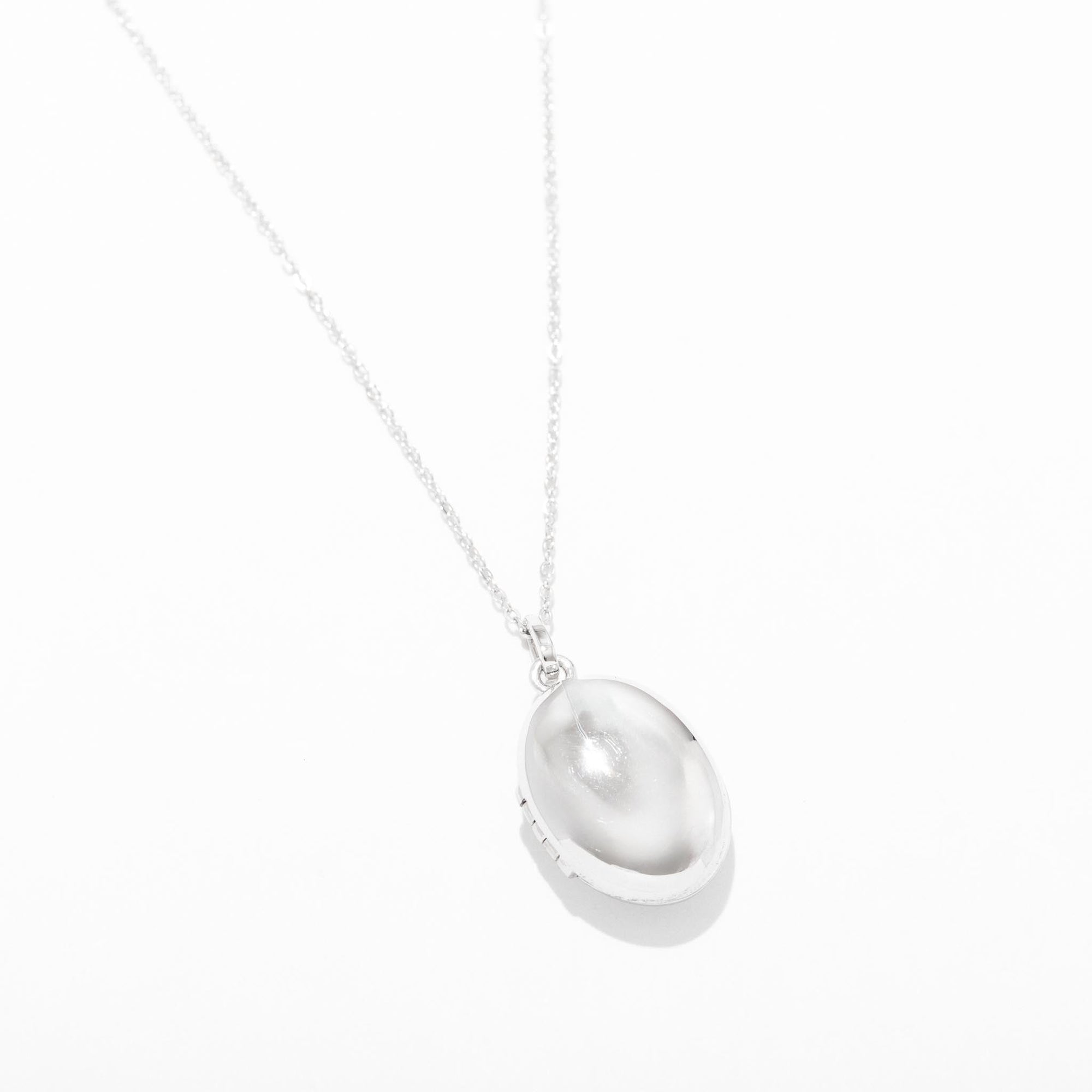 Larissa Loden - Evelyn Locket Necklace - Sterling Silver