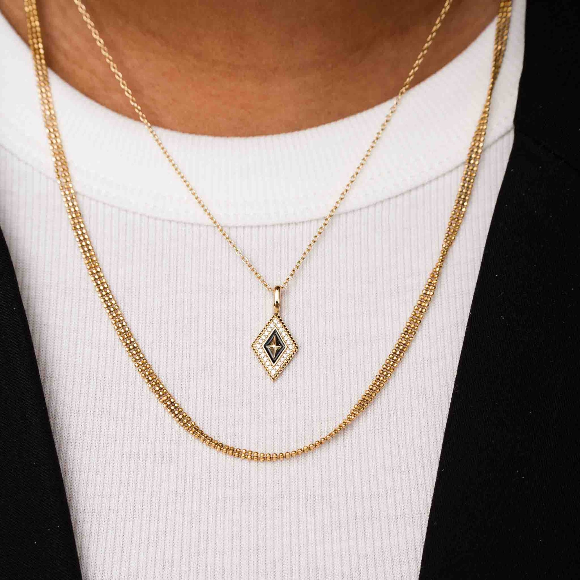 Larissa Loden - Diamond Drop Necklace -