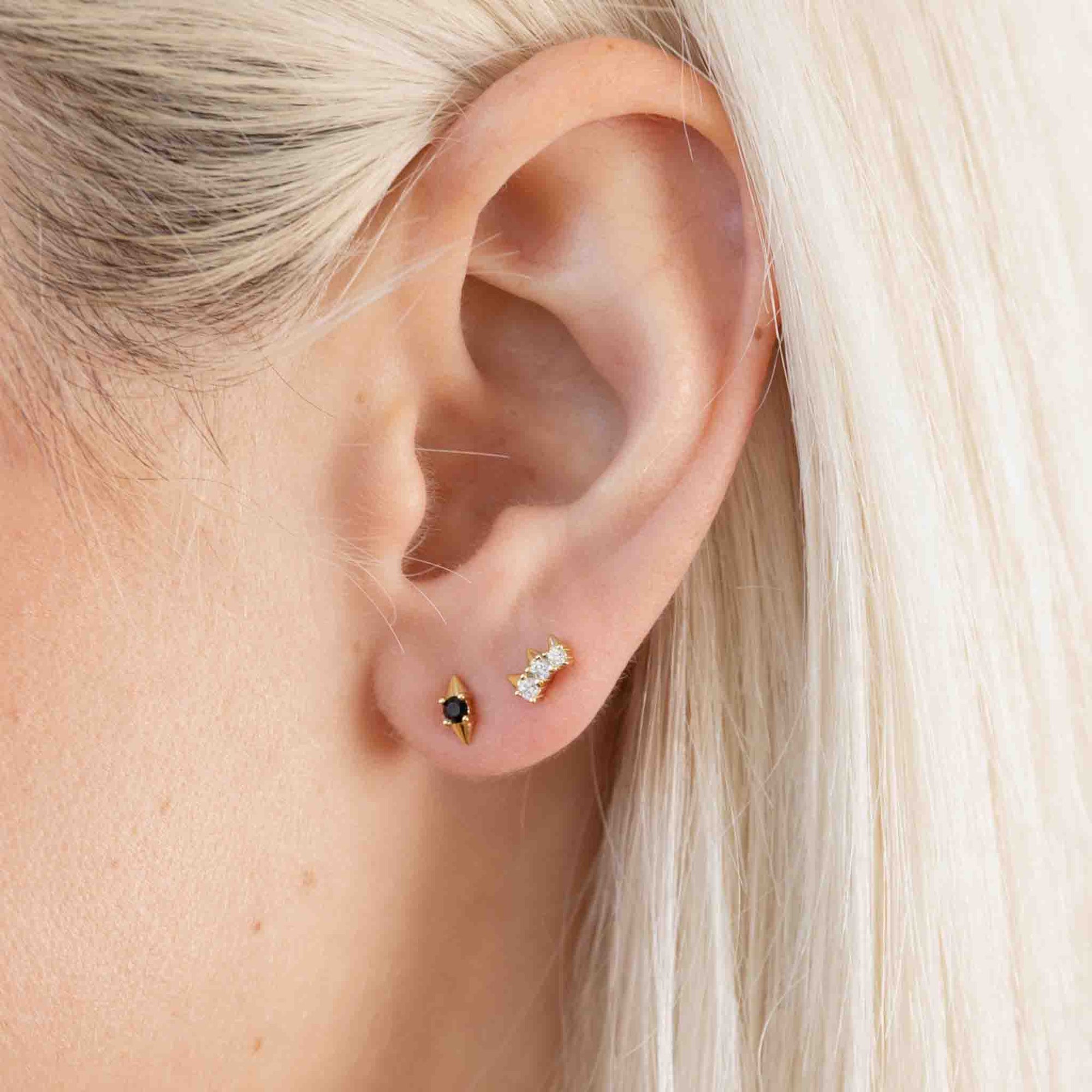 Larissa Loden - Solitaire Studs -