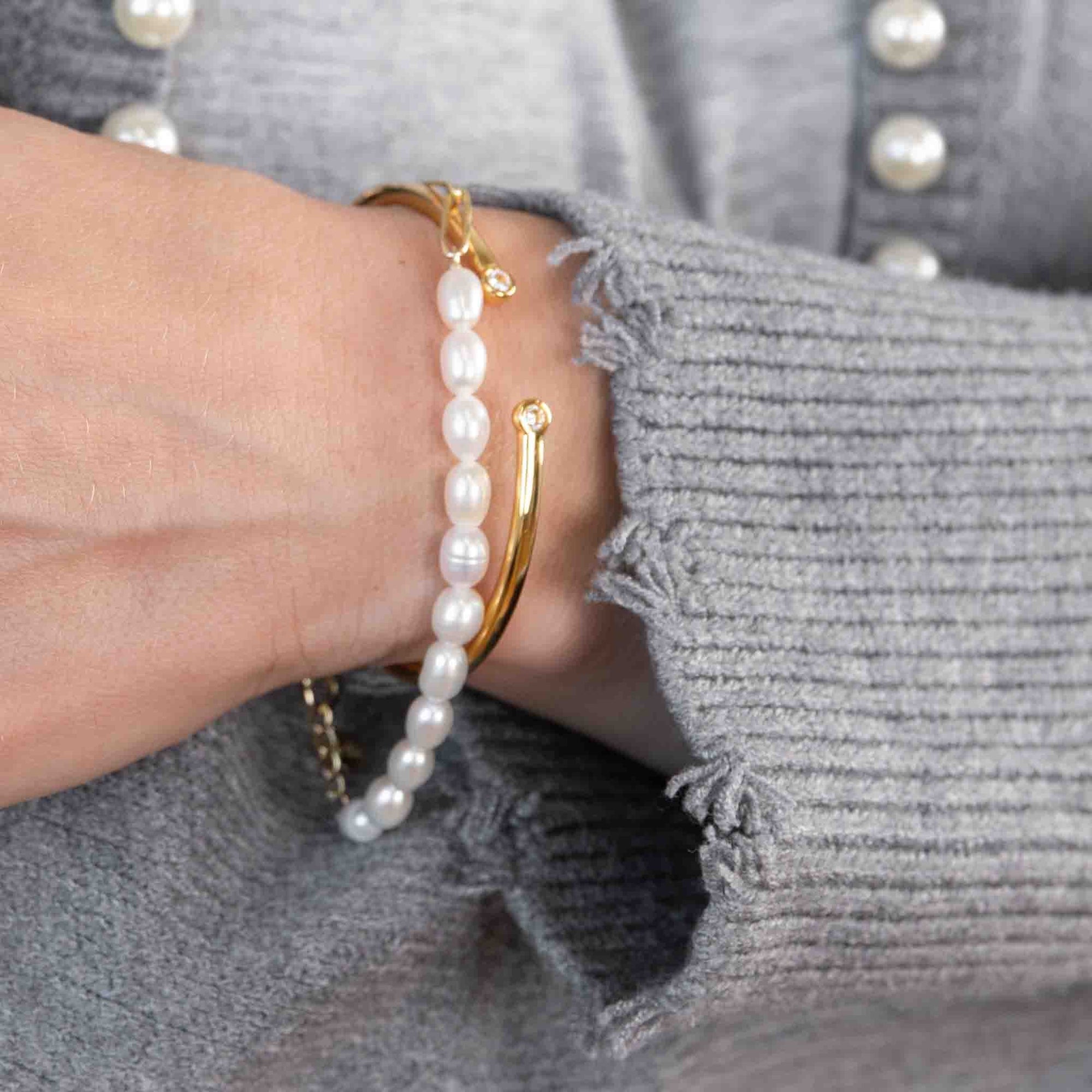 Larissa Loden - Elsa Pearl Bracelet -