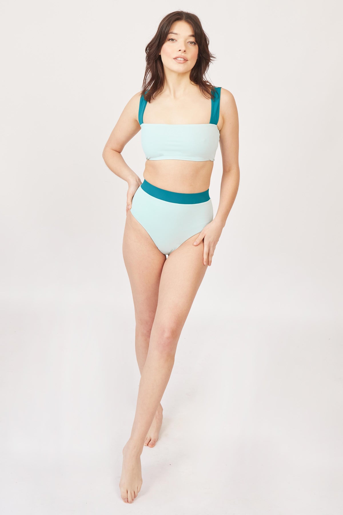 Nomads Swimwear - Current Swim Top - Mint -